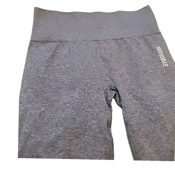 Gymshark Adapt Marl Seamless Heather Grey Leggings Size large - Picture 3 of 4